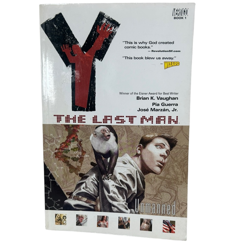 Y the Last Man TPB #1-1ST 2002.ISBN:978-1-56389-980-5